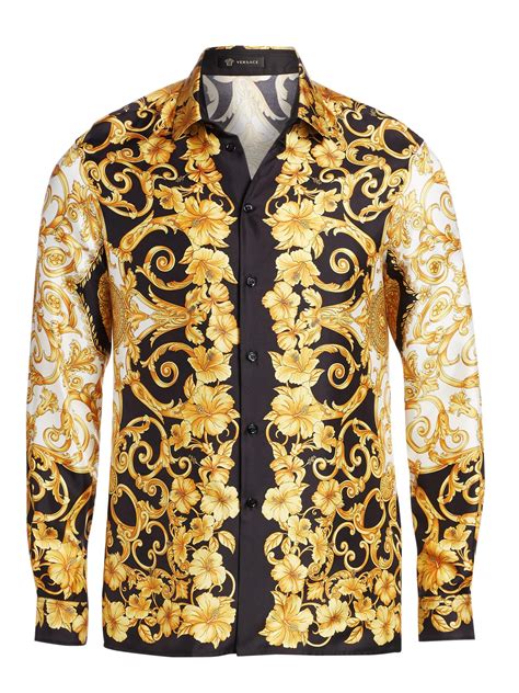 big and tall versace shirts|Versace big man shirts.